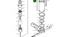 Болт BF3 568 Komatsu