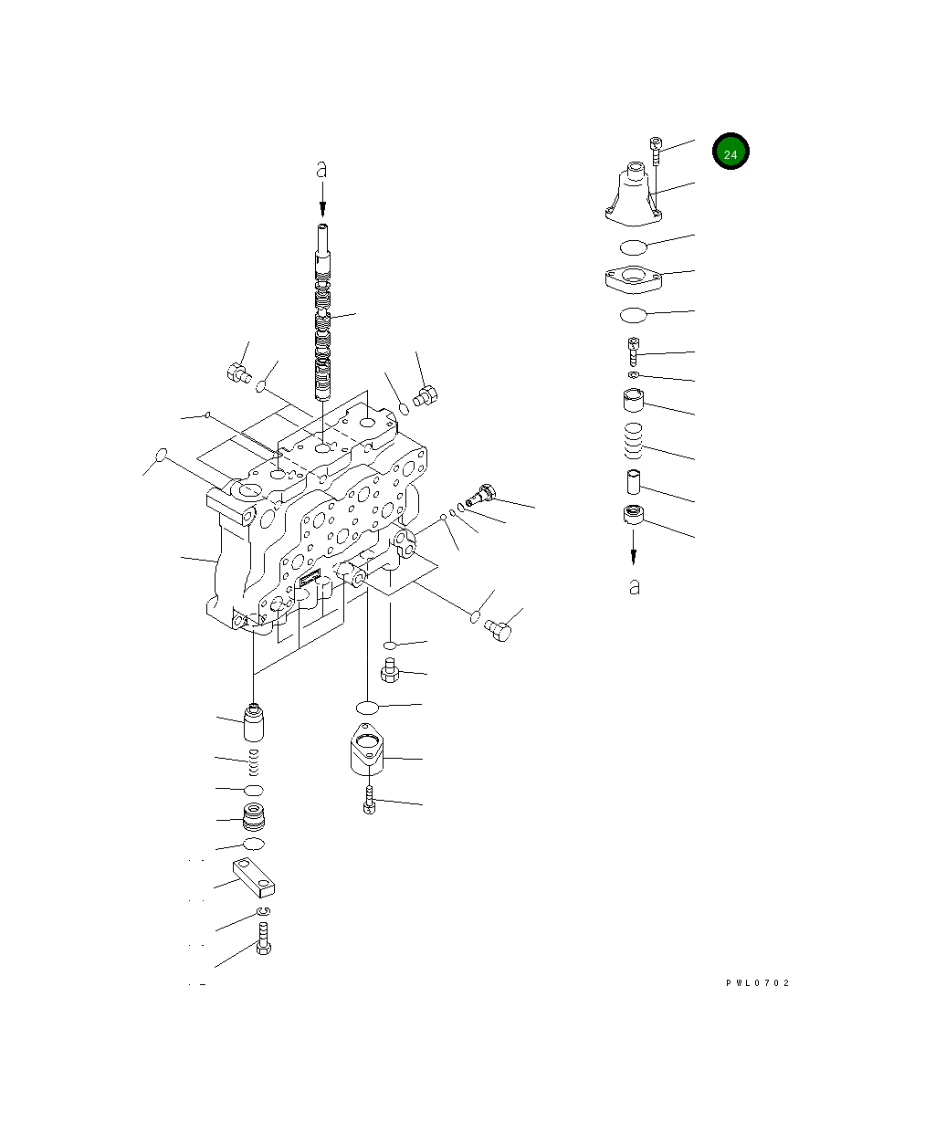 Болт 01252-60840 Komatsu
