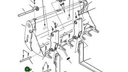 Болт 801015184 Komatsu