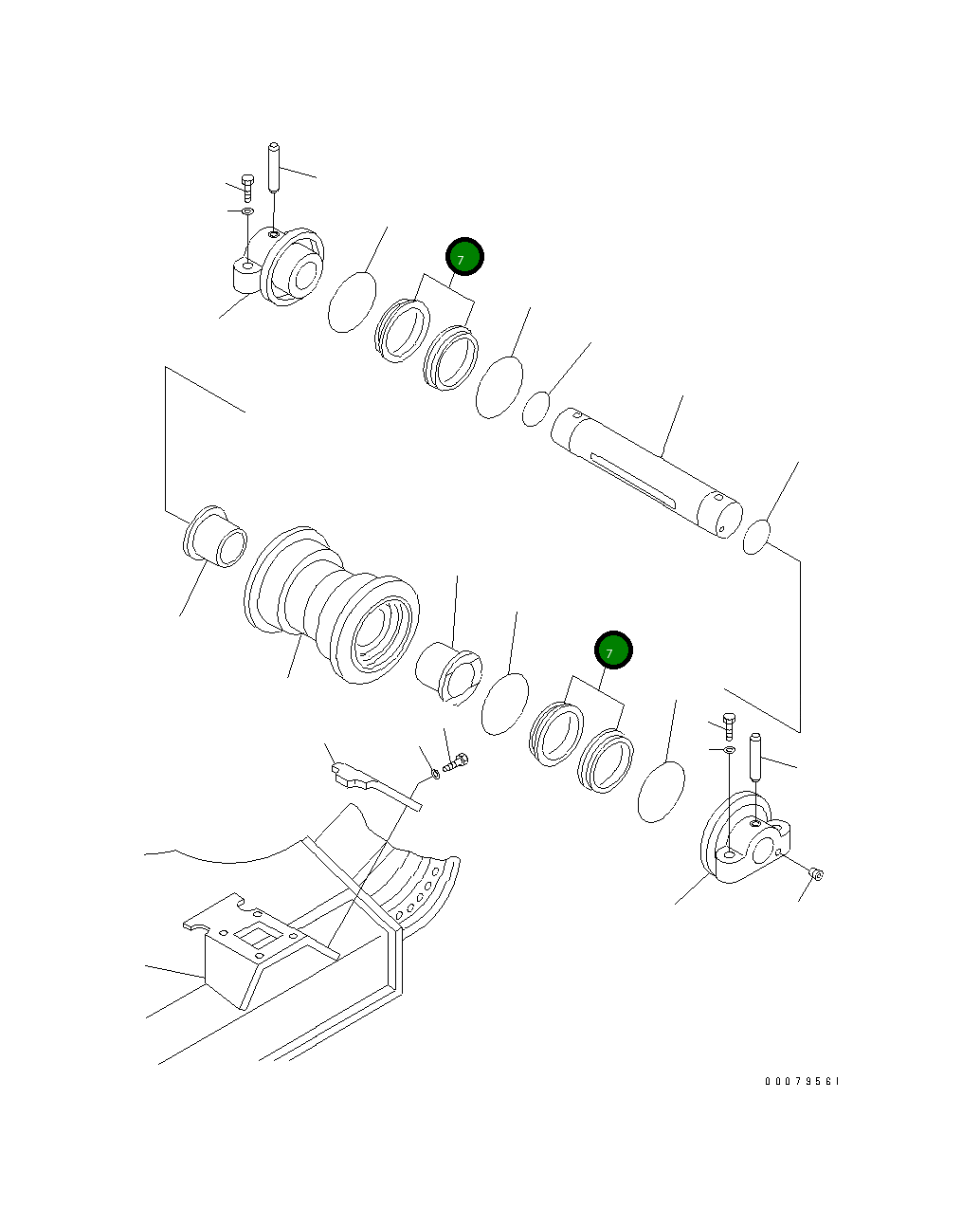 Кольцо 20Y-30-28430 Komatsu