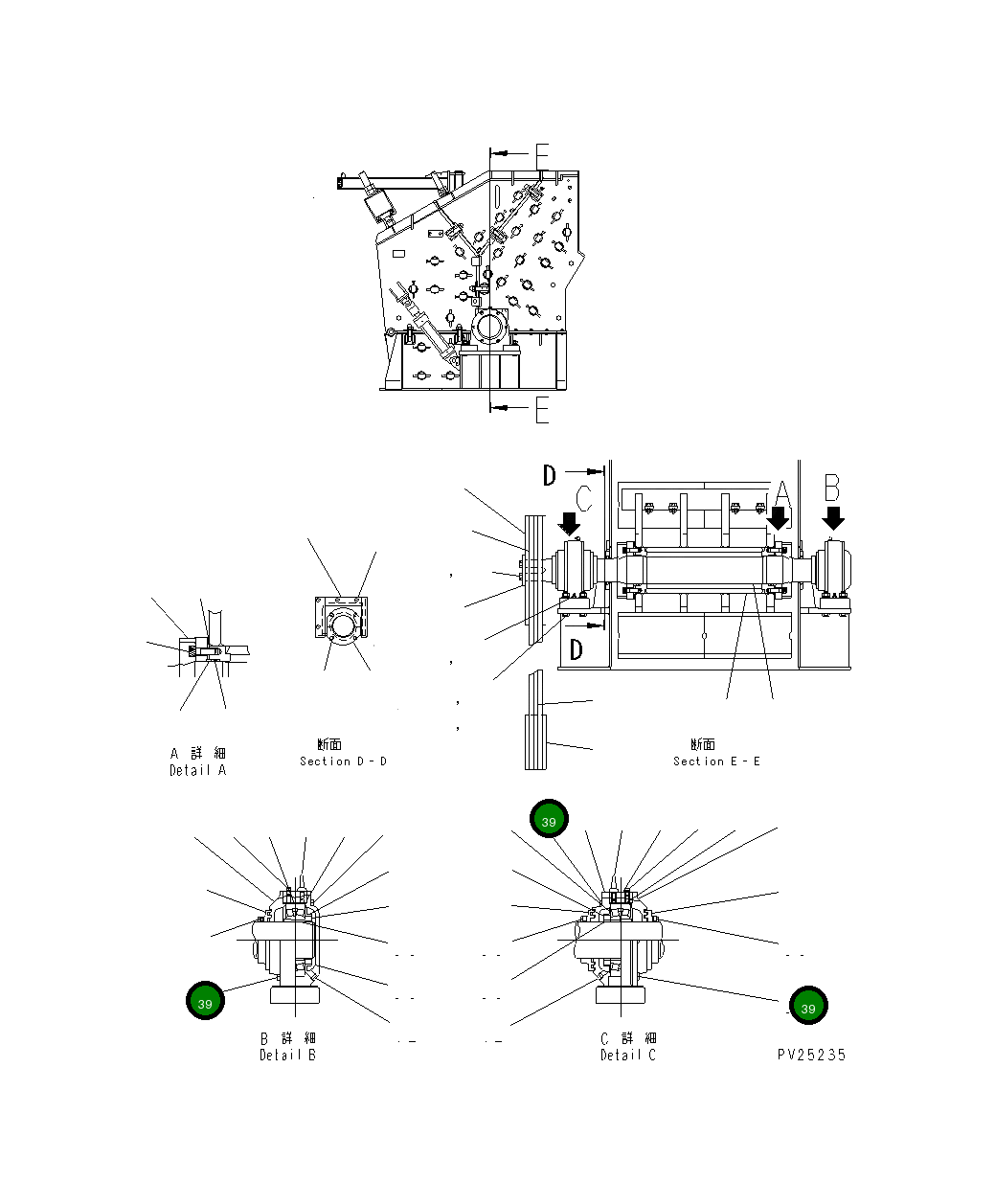 Болт KHBG-4Y1645 Komatsu