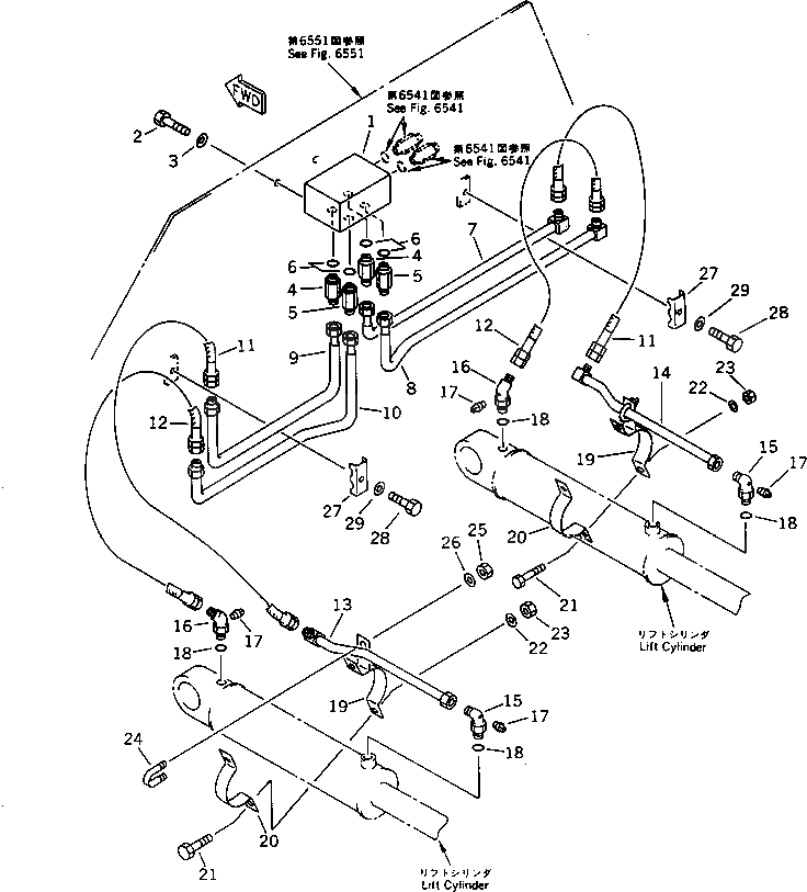 Кольцо уплотнительное (O-Ring) 07002-12024  Komatsu
