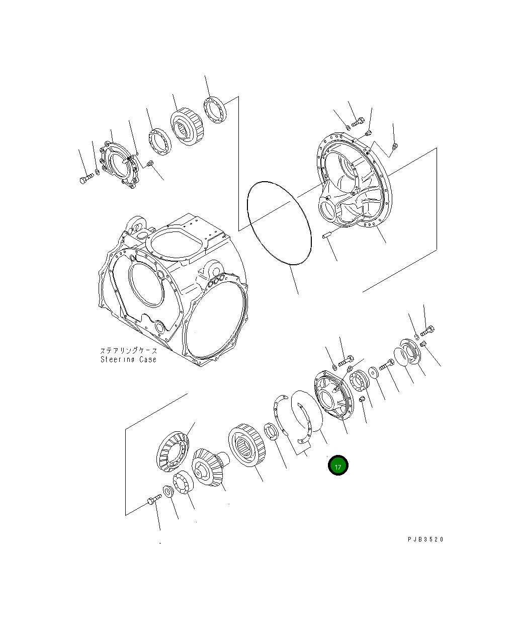 Кольцо уплотнительное (O-Ring) 07000-15300 Komatsu