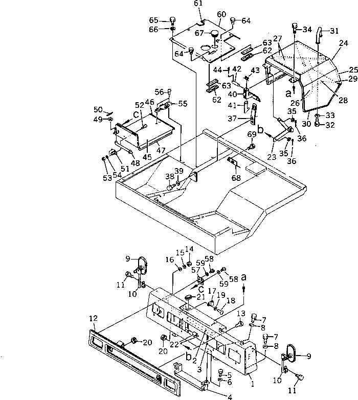 Болт YM26018-060124 Komatsu