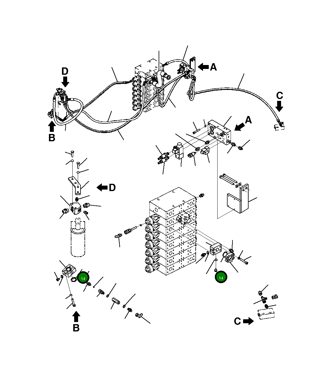 Кольцо уплотнительное (O-Ring) FZ5229532 Komatsu
