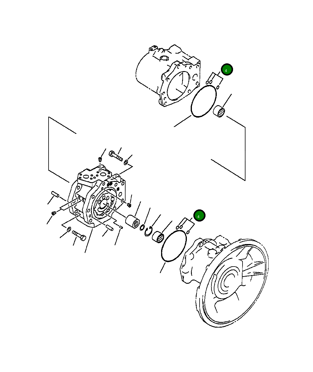 Кольцо уплотнительное (O-Ring) 708-2L-21910  Komatsu