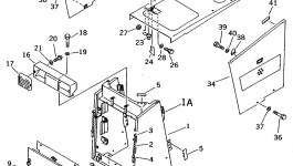 Крышка 114-54-42160 Komatsu