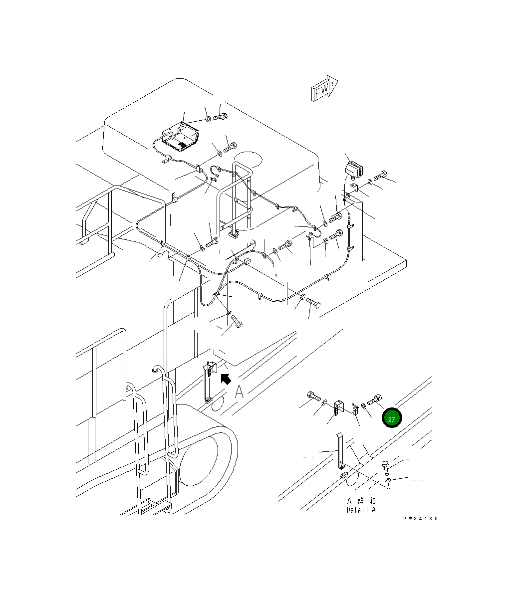 Болт 01252-40512 Komatsu