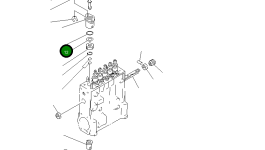 Кольцо уплотнительное (O-Ring) DK139729-0500 Komatsu