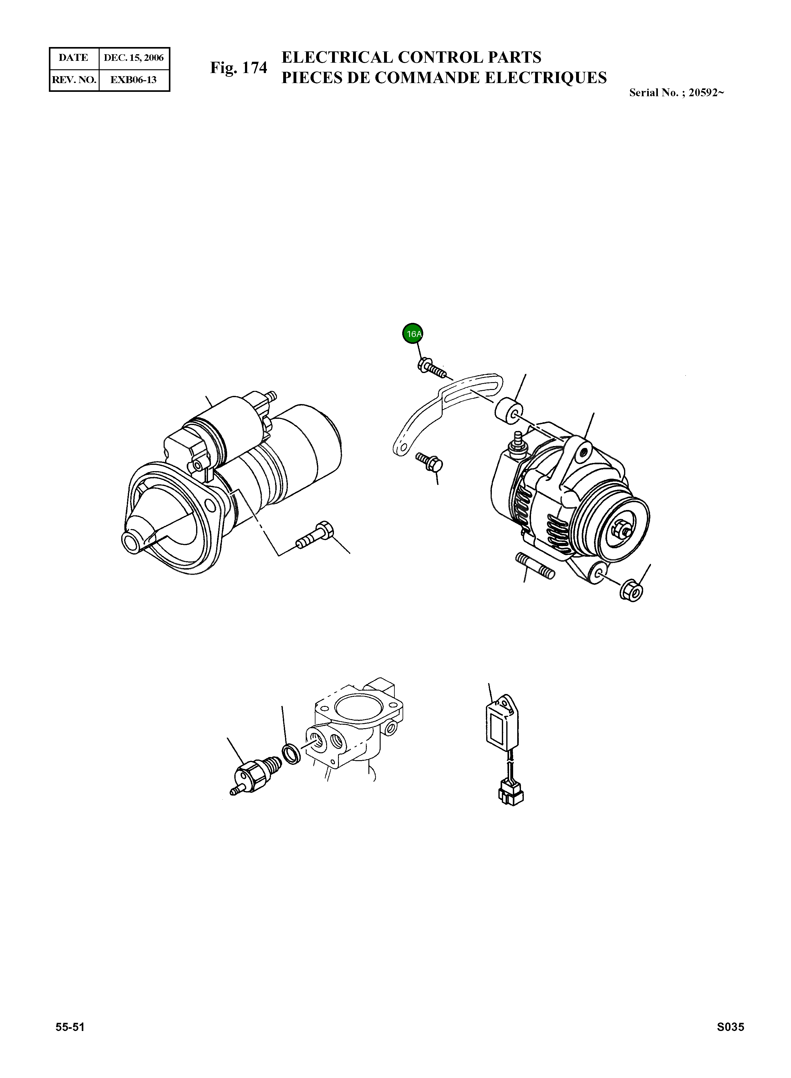 Болт 586401-0120 Komatsu