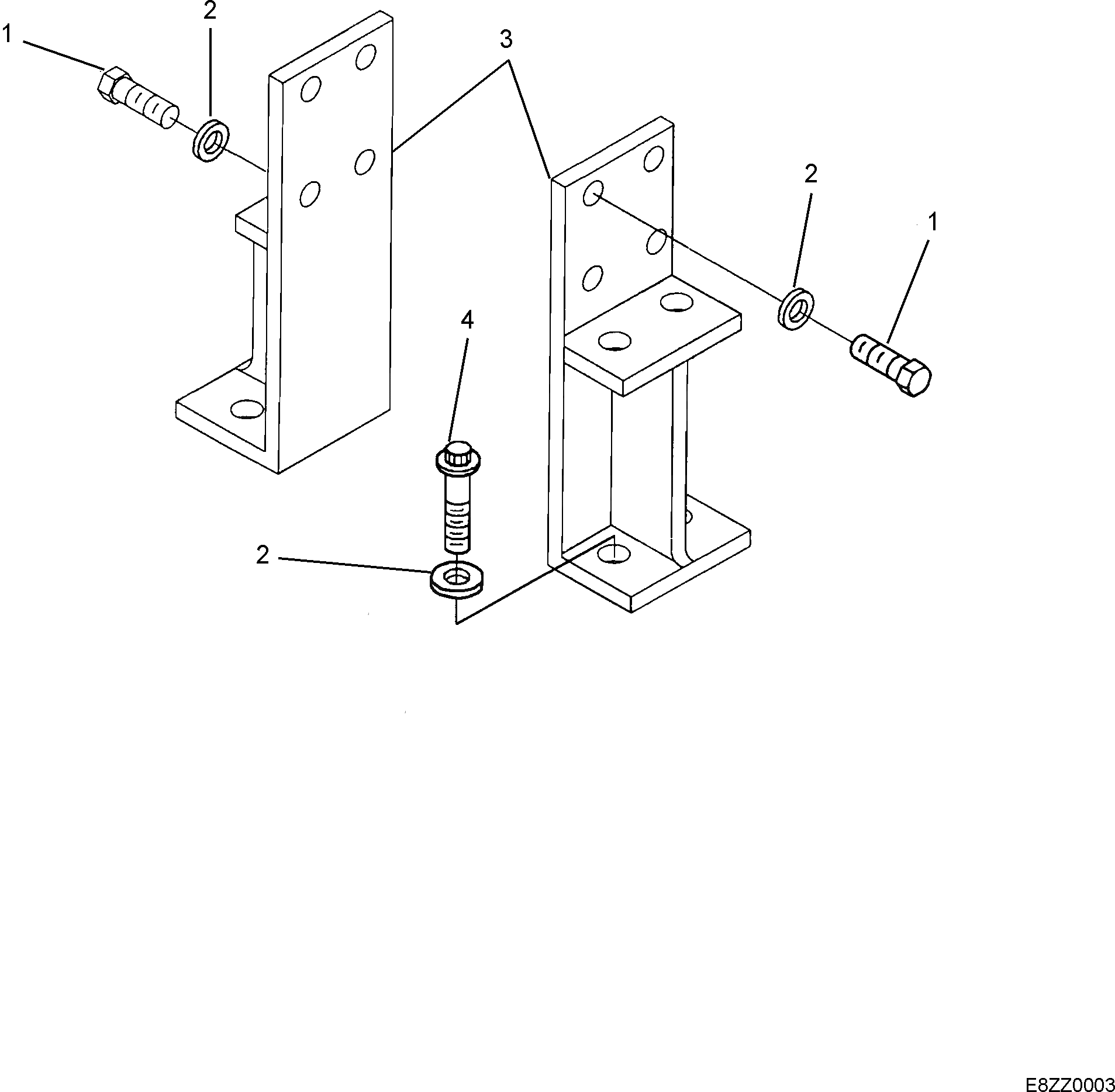 Болт 6216-24-3830  Komatsu
