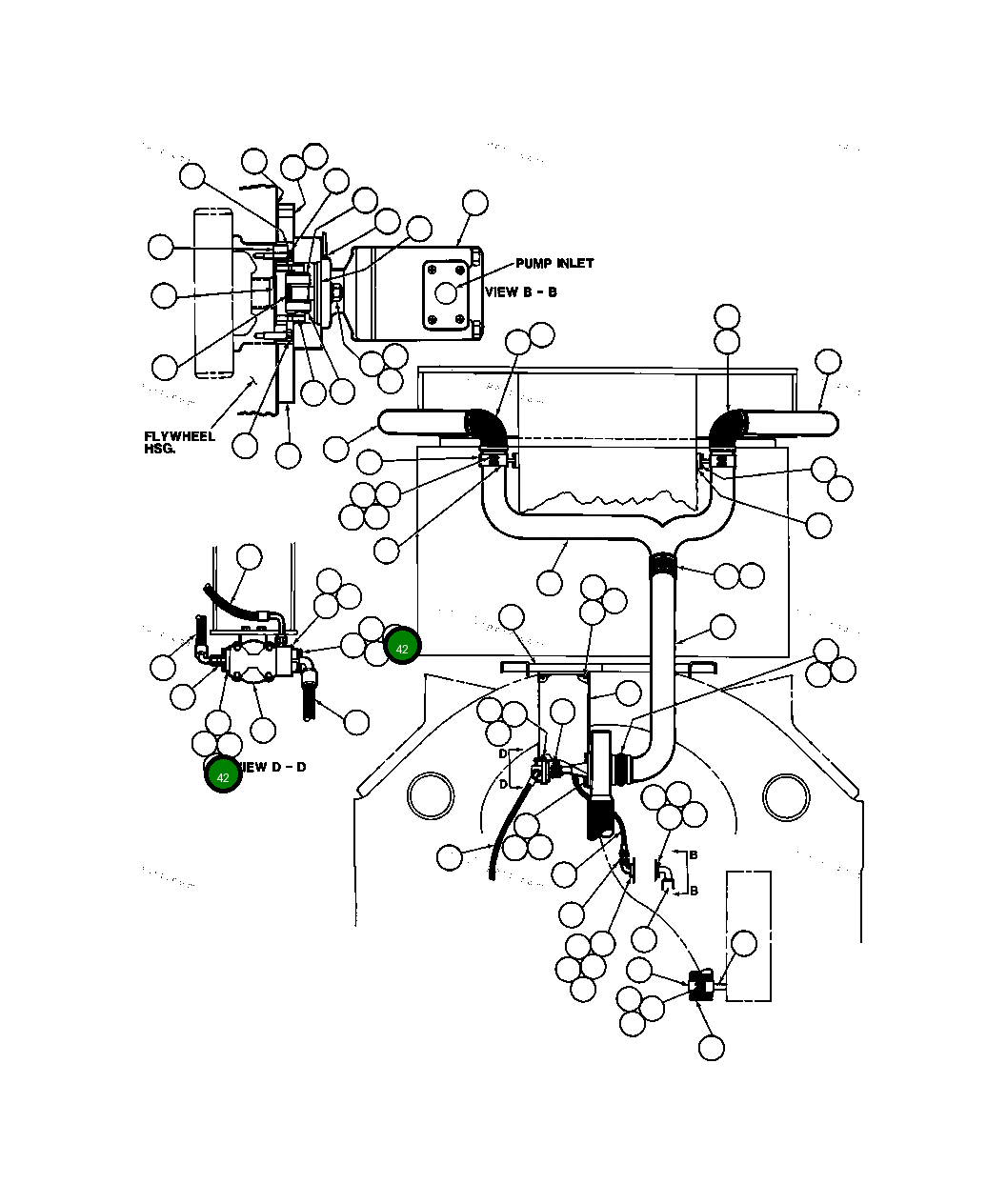 Кольцо уплотнительное (O-Ring) VN3466 Komatsu