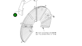 Крышка 208-03-61740 Komatsu