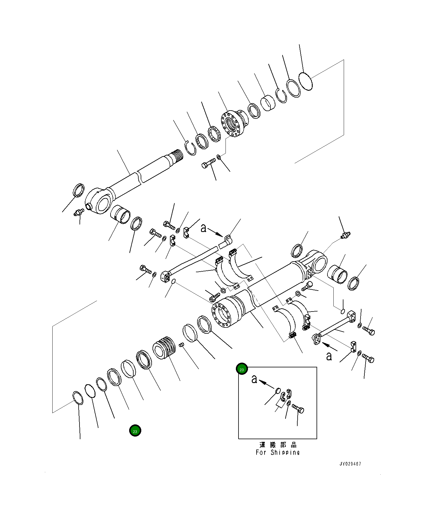 Кольцо 707-44-16910  Komatsu