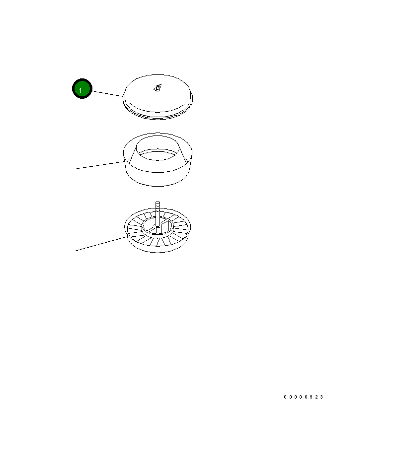 Крышка 6685-81-7550 Komatsu