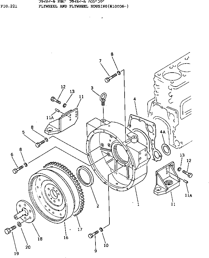 Болт 135-01-31440 Komatsu