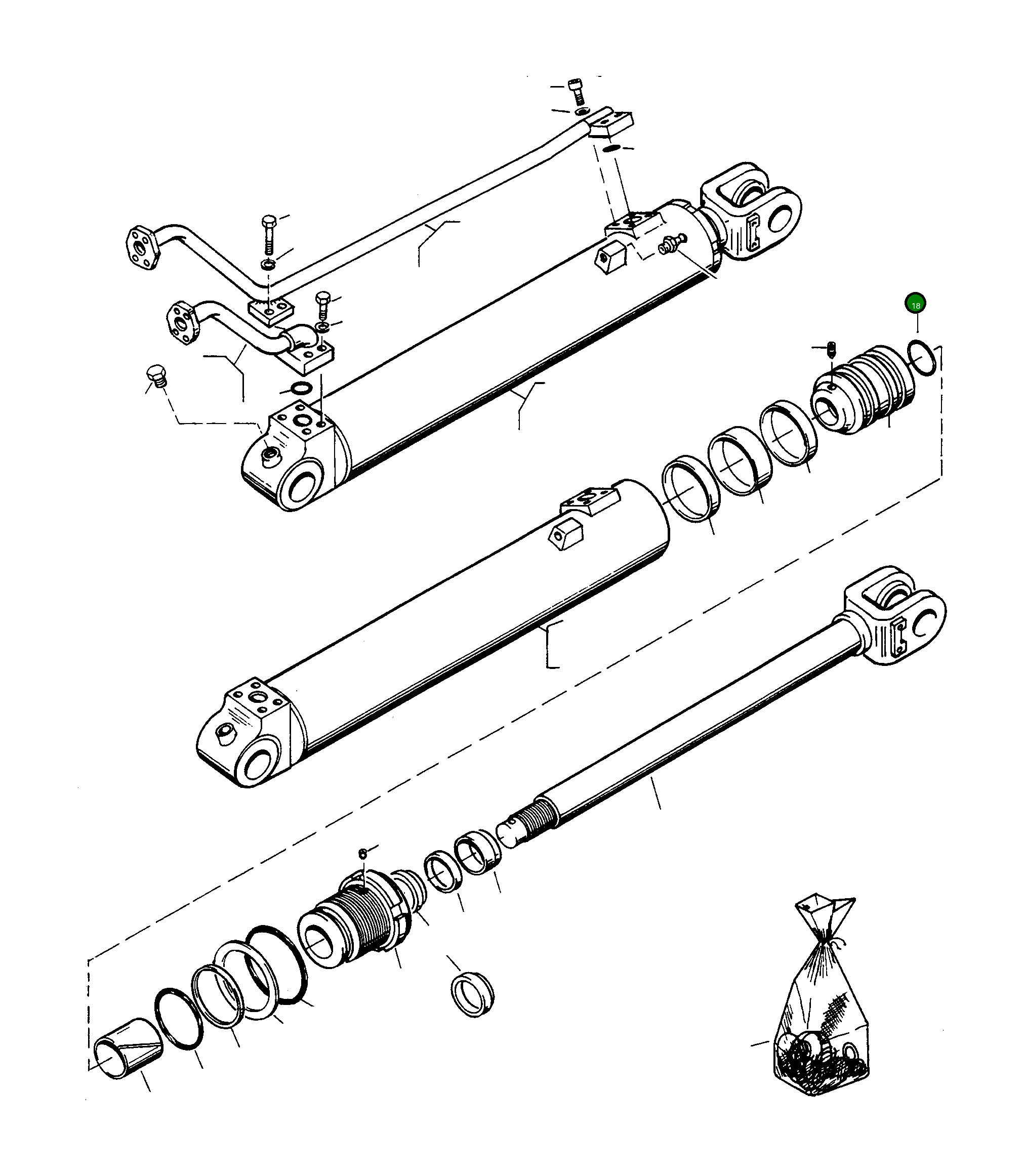 Кольцо уплотнительное (O-Ring) 4909688M1 Komatsu