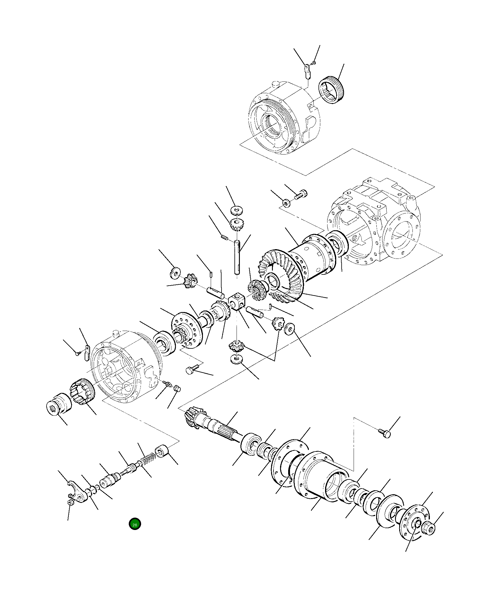 Кольцо уплотнительное (O-Ring) 855021113 Komatsu
