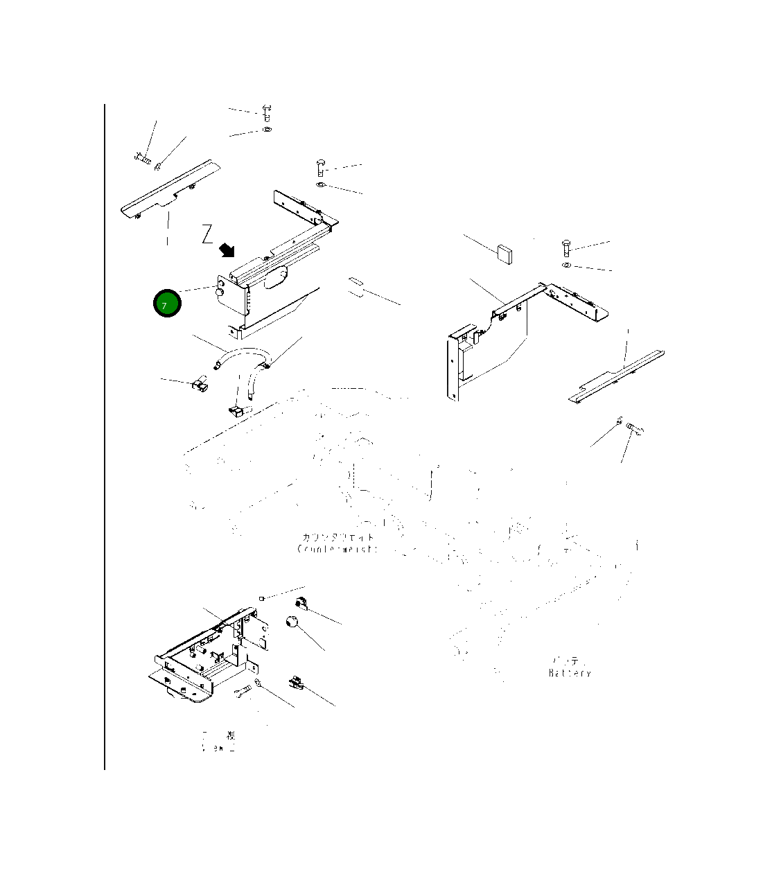 Крышка 421-06-61221  Komatsu