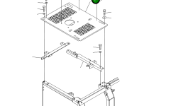 Крышка 206-54-71270 Komatsu