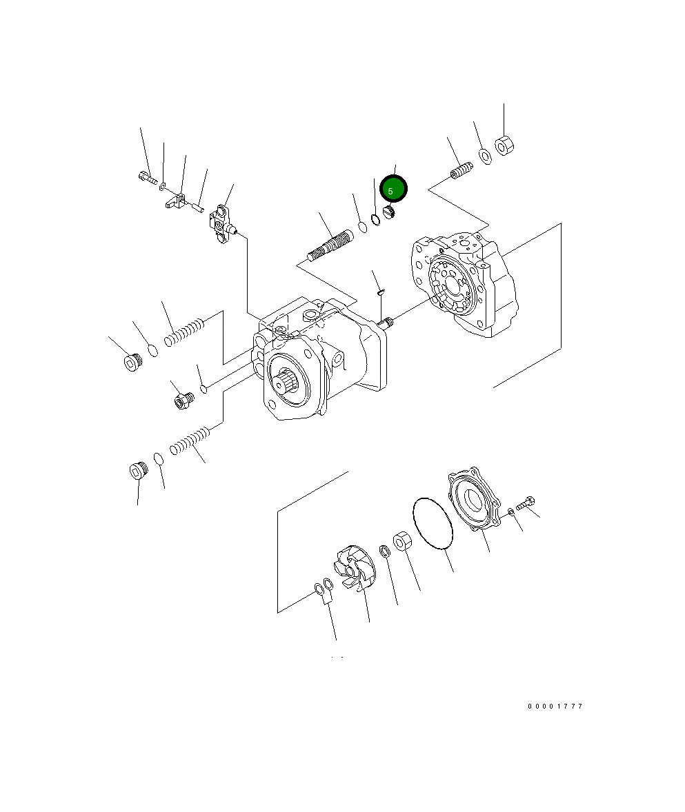 Кольцо 07001-03028 Komatsu