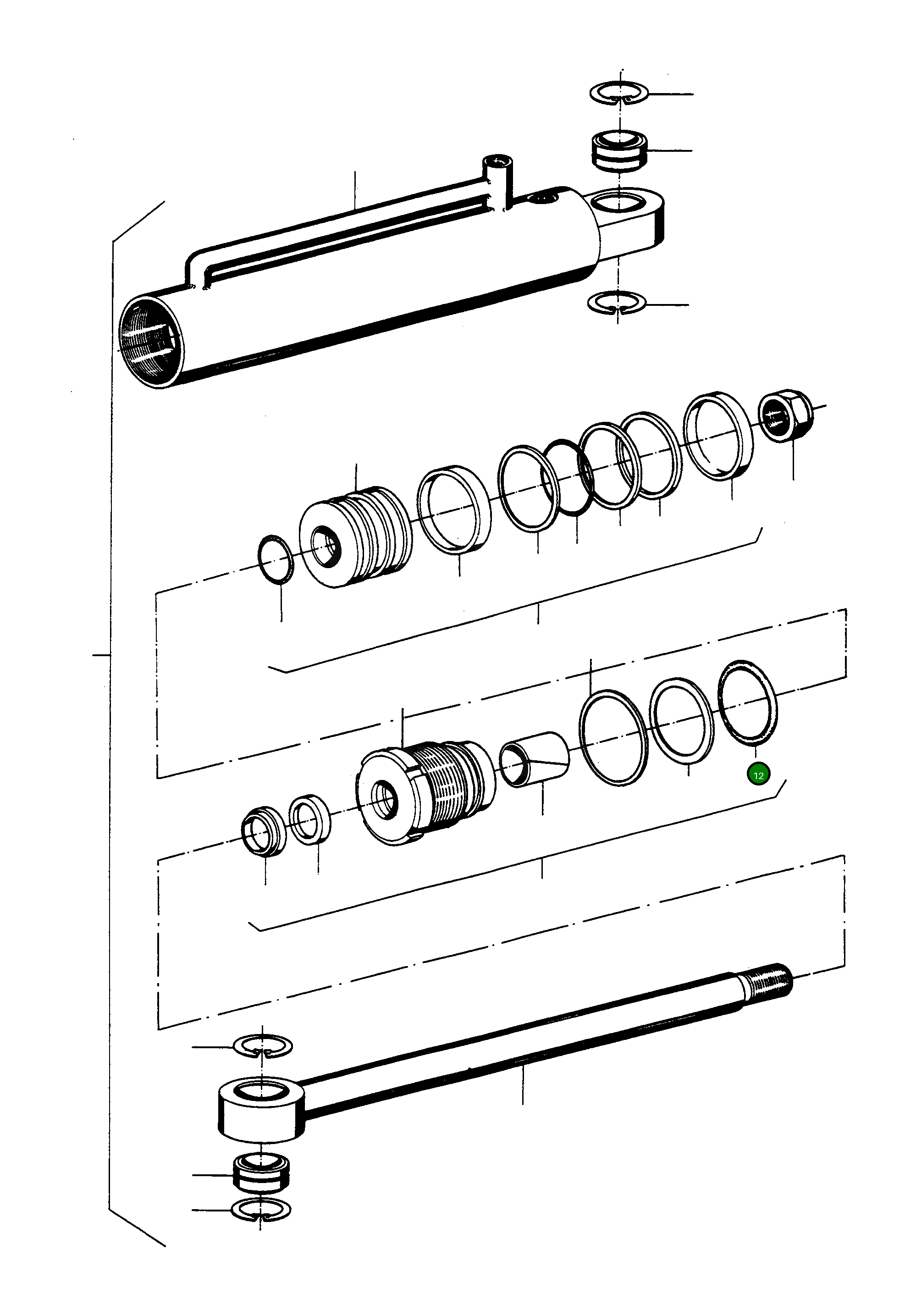 Кольцо уплотнительное (O-Ring) 359197X1 Komatsu