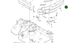 Крышка 20U-54-41301 Komatsu