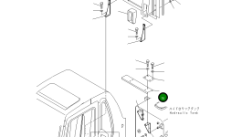 Крышка 208-54-67860 Komatsu