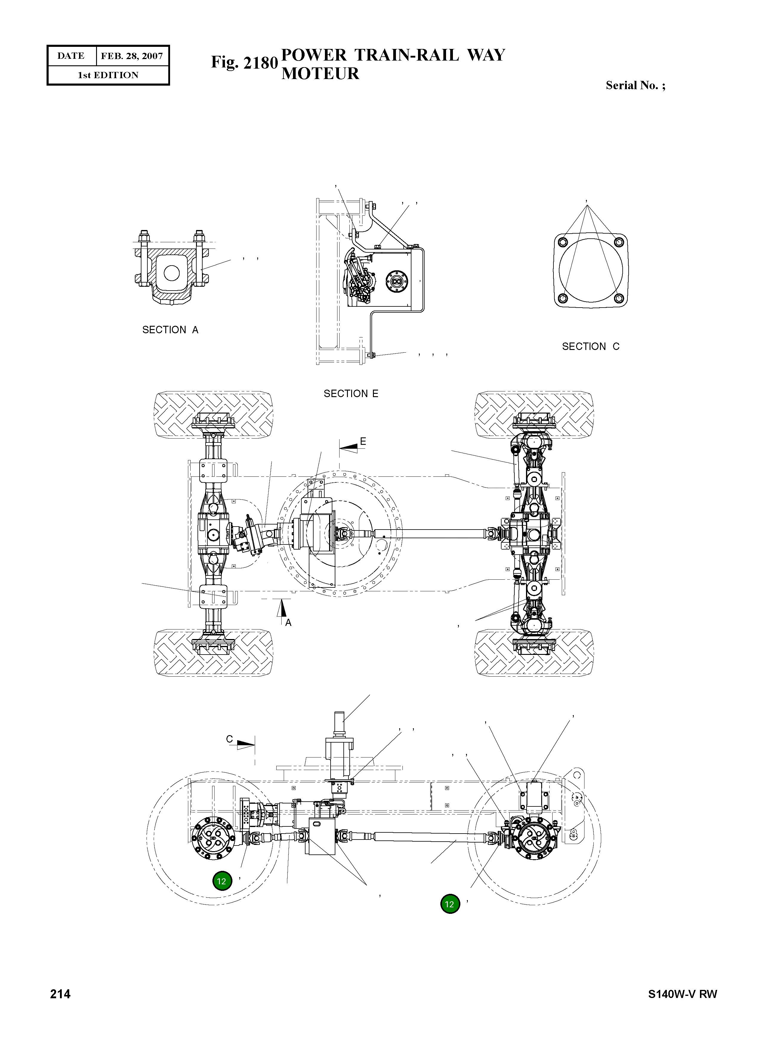 Болт 2120-1339A Komatsu