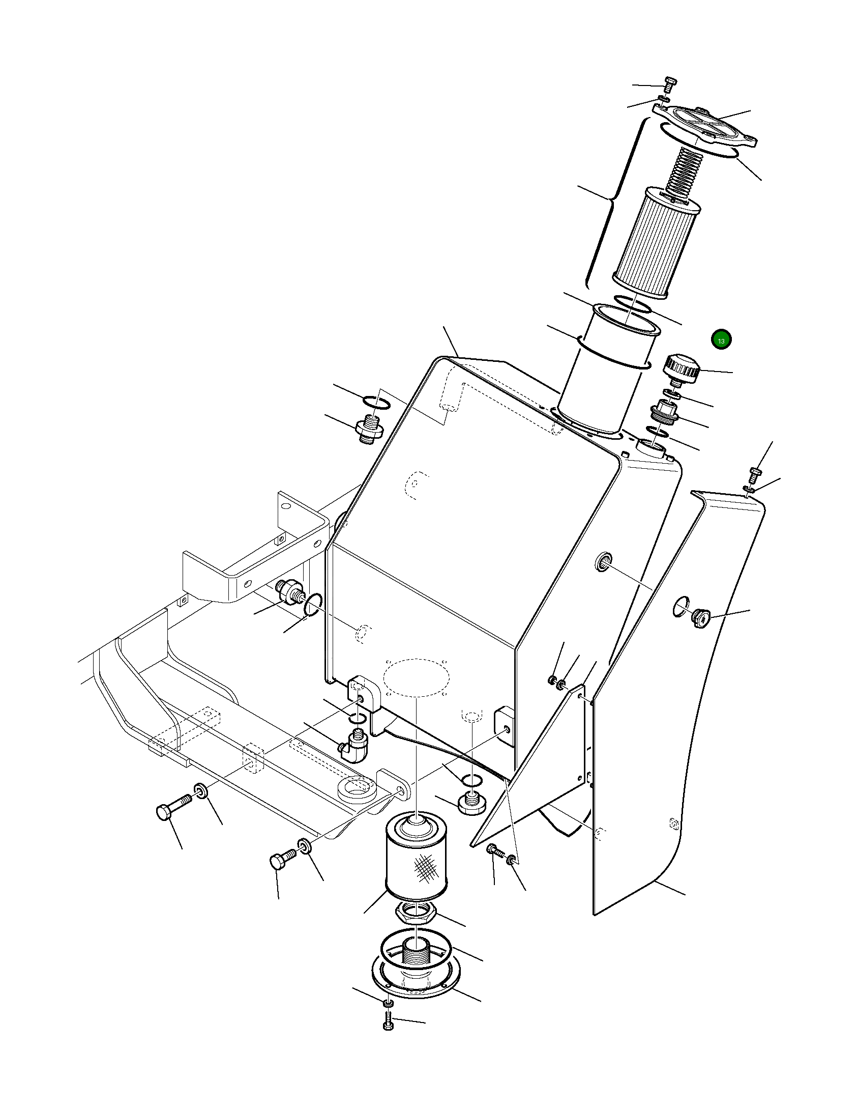 Кольцо уплотнительное (O-Ring) 22E-60-11240 Komatsu