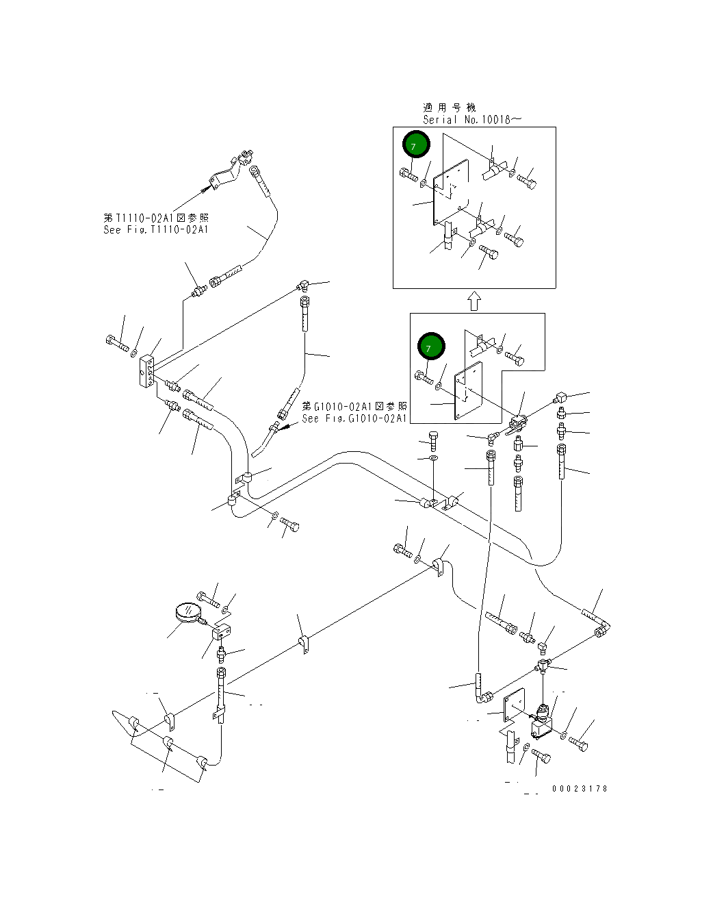 Болт 01010-80630 Komatsu