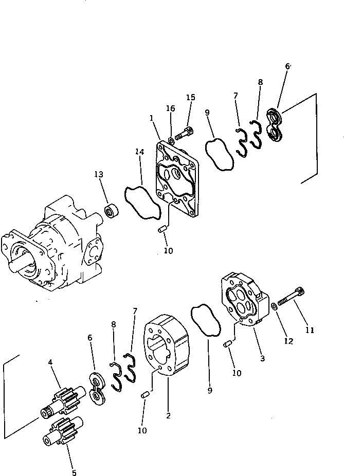 Кольцо уплотнительное (O-Ring) 705-19-03480 Komatsu