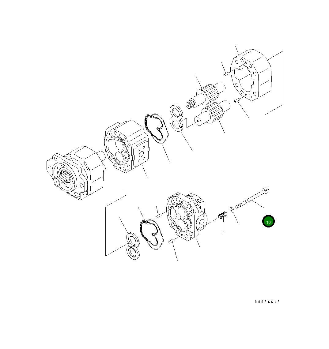 Болт 705-94-84230 Komatsu