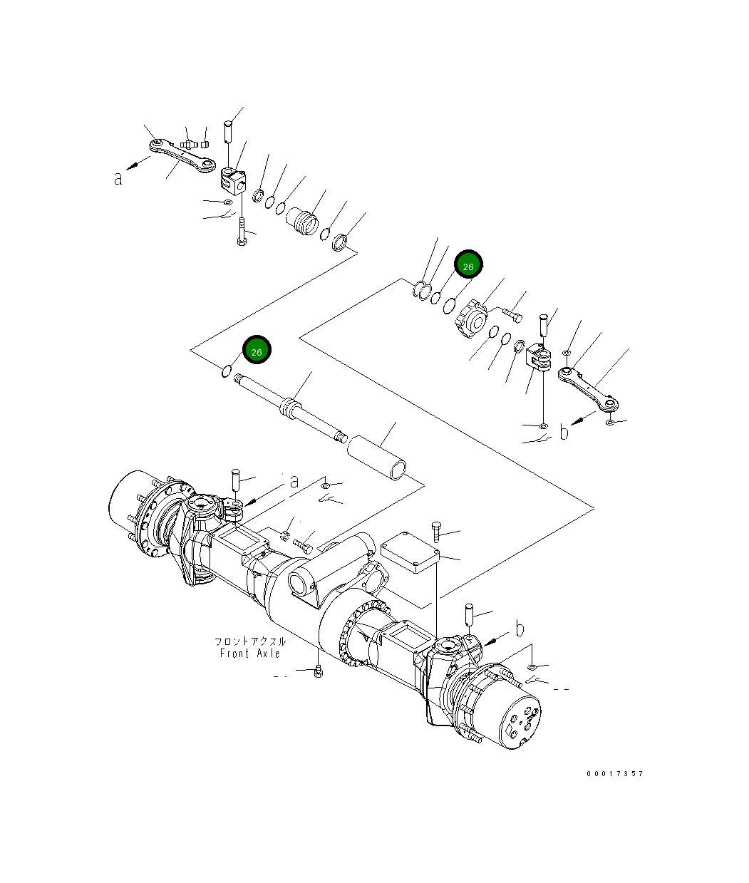 Кольцо уплотнительное (O-Ring) 20K-23-31490  Komatsu