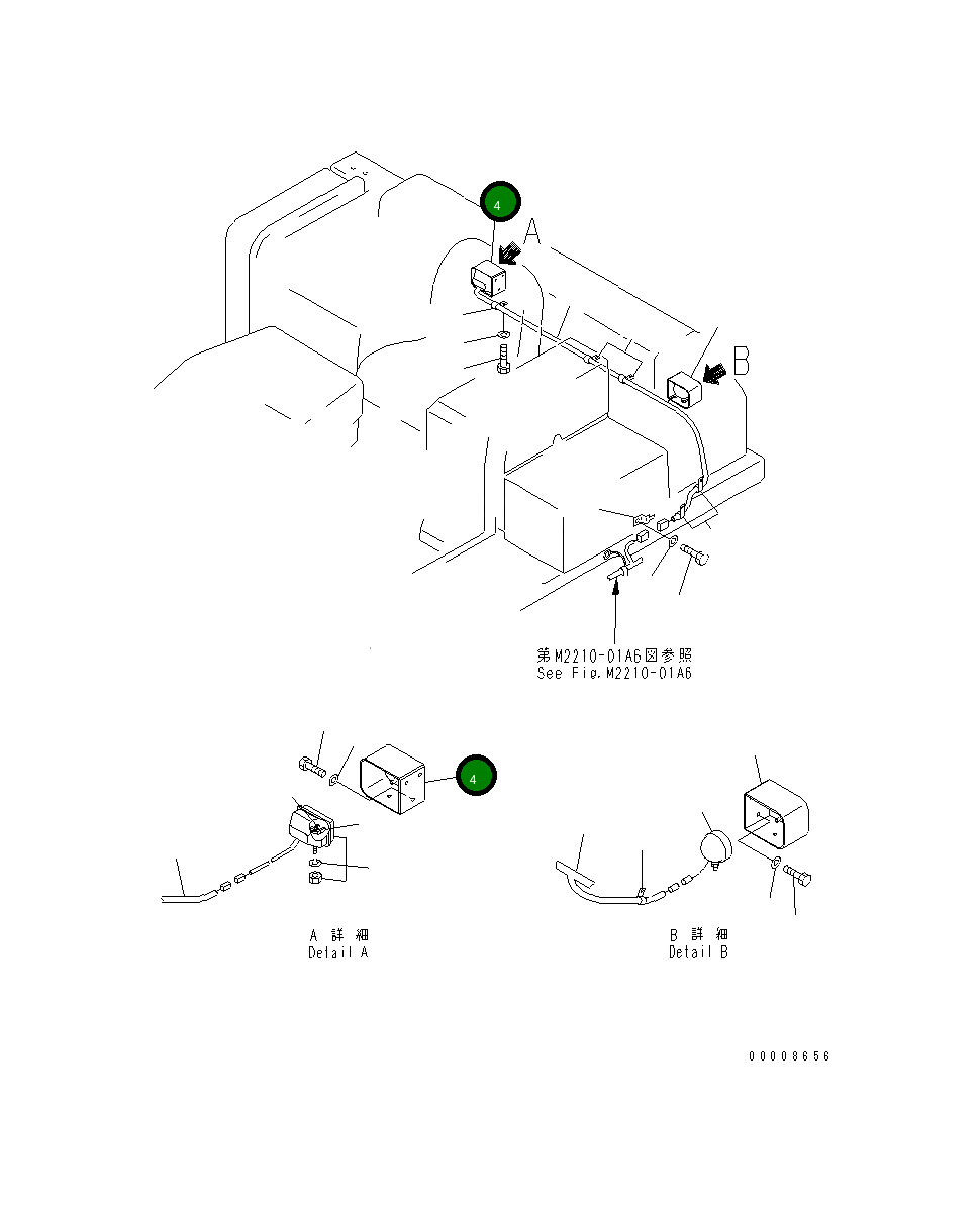 Крышка 154-06-42670 Komatsu
