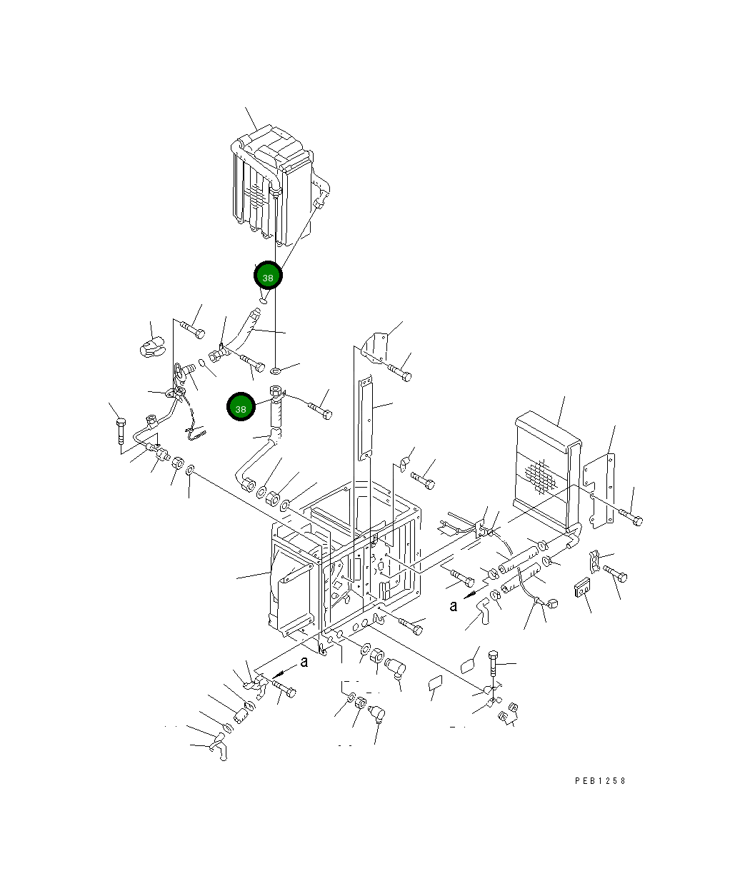 Кольцо уплотнительное (O-Ring) ND949140-2690 Komatsu