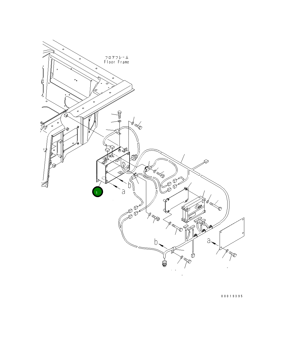 Крышка 195-06-75312 Komatsu