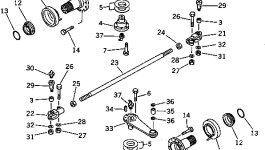 Кольцо 20B-22-32551 Komatsu