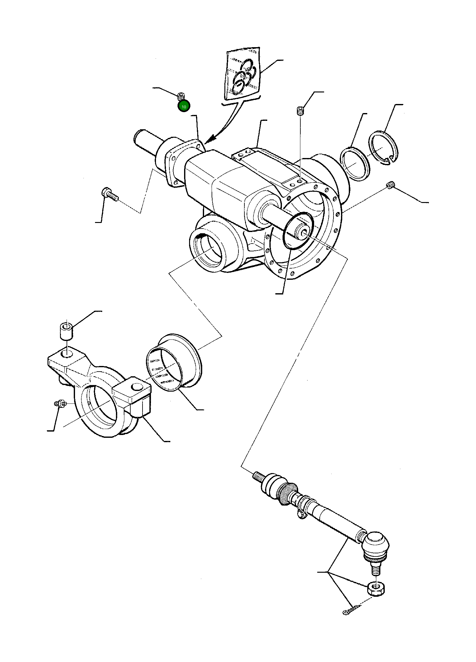 Болт HU1614138 Komatsu