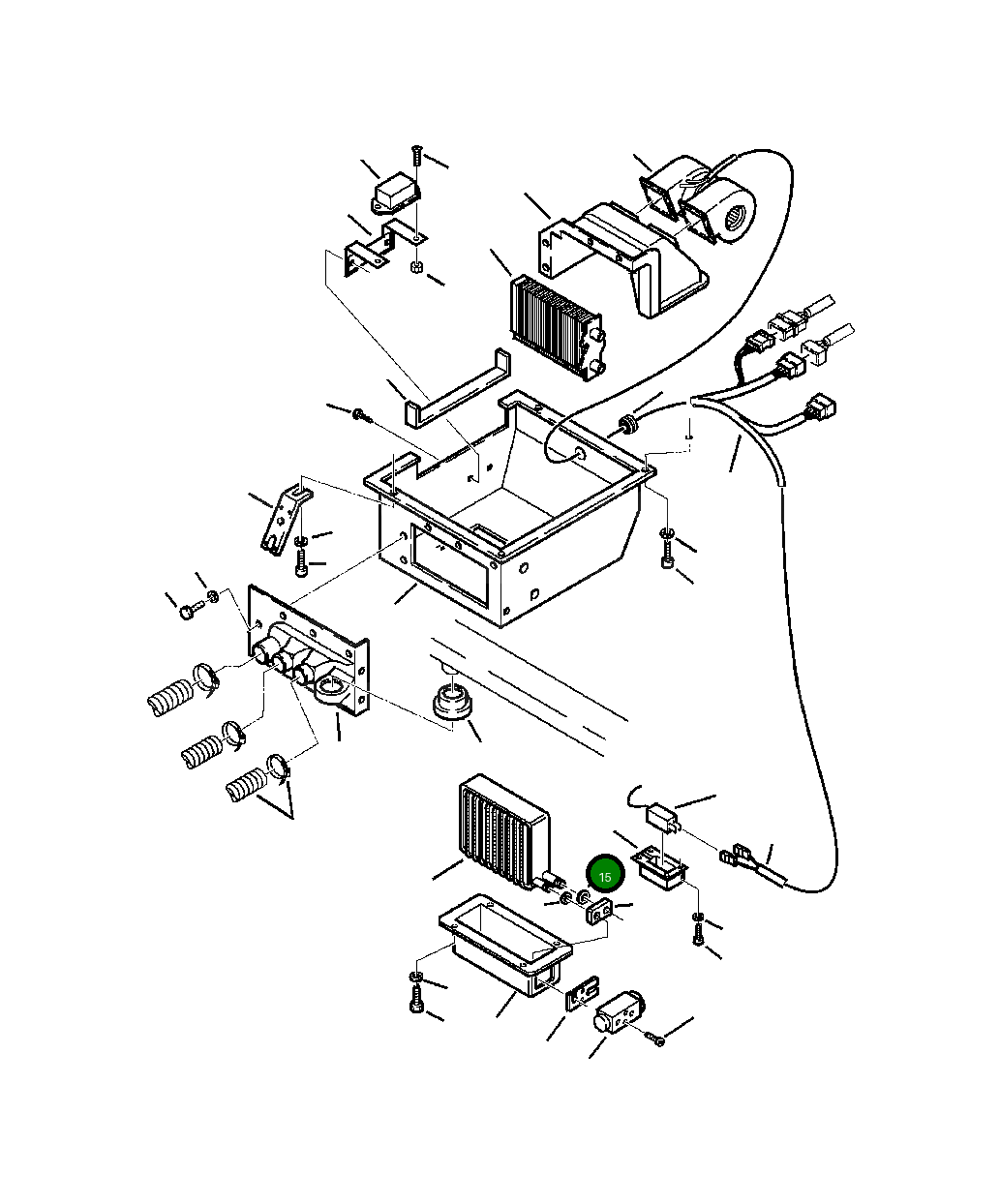 Кольцо уплотнительное (O-Ring) 855021015 Komatsu