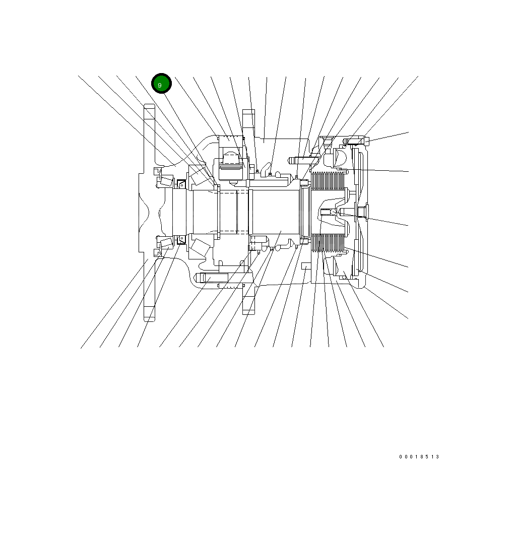 Кольцо 266-81-99110 Komatsu