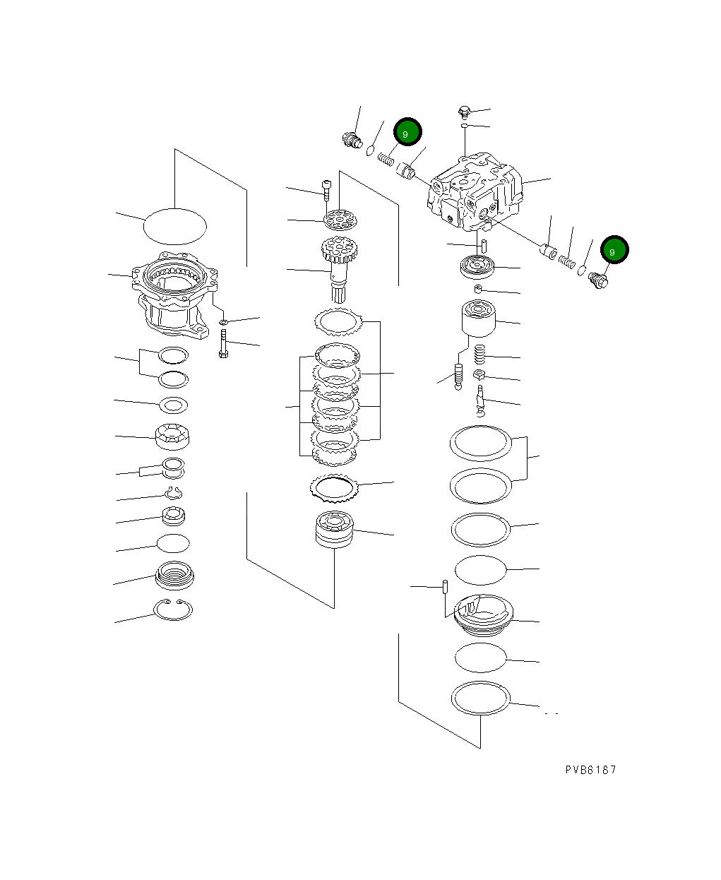 Кольцо уплотнительное (O-Ring) 07002-14234 Komatsu