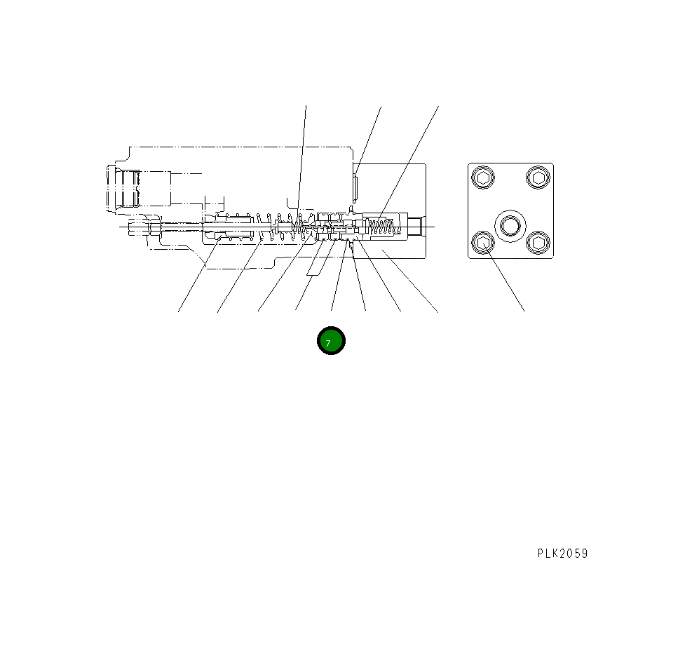 Кольцо уплотнительное (O-Ring) UC1300050005 Komatsu