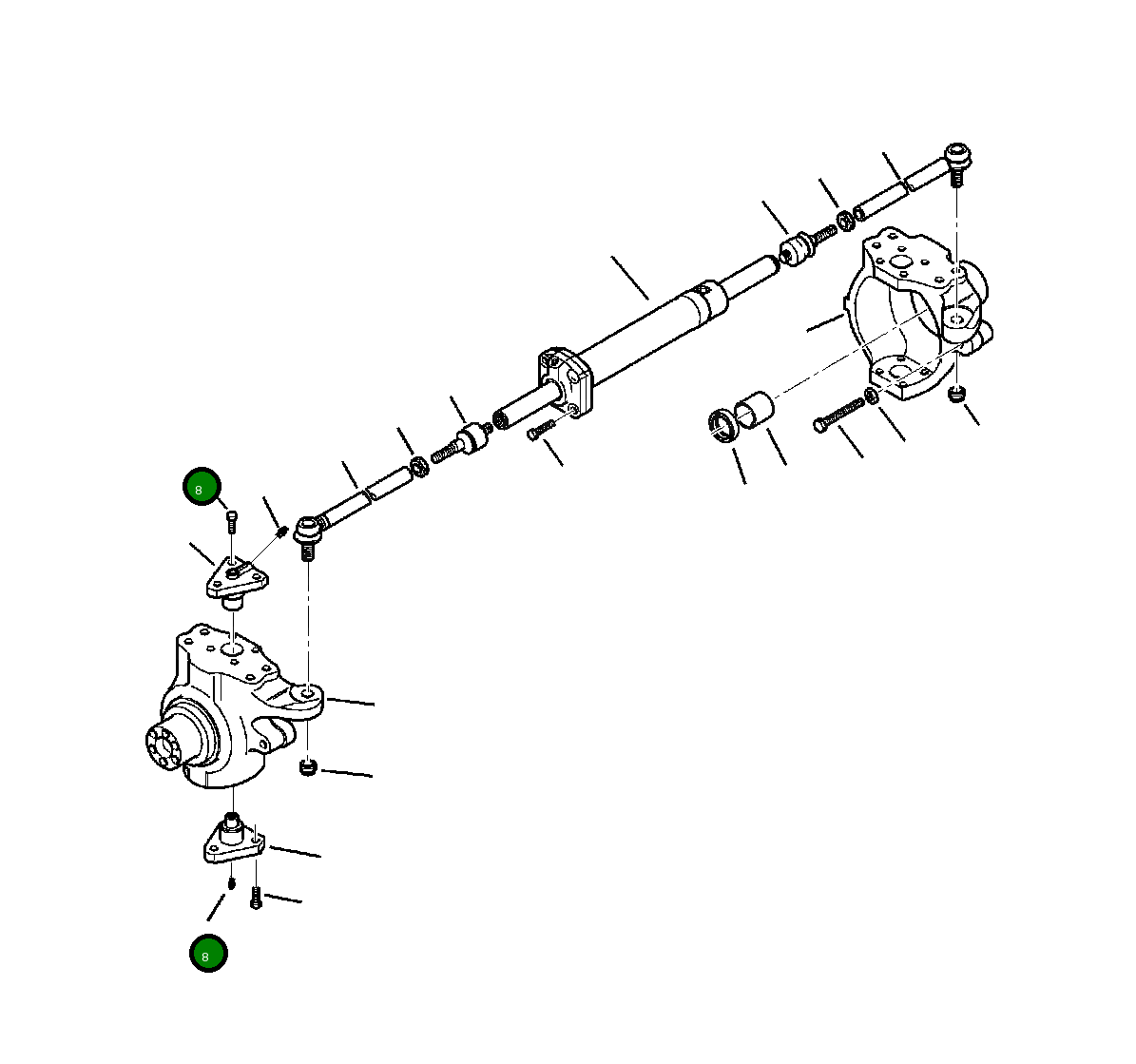 Болт CA0126922 Komatsu
