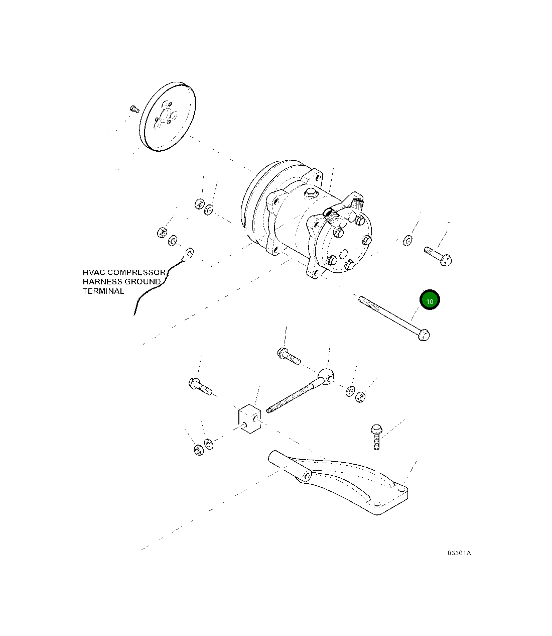Болт 24604 Komatsu