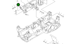 Крышка 195-54-43110 Komatsu