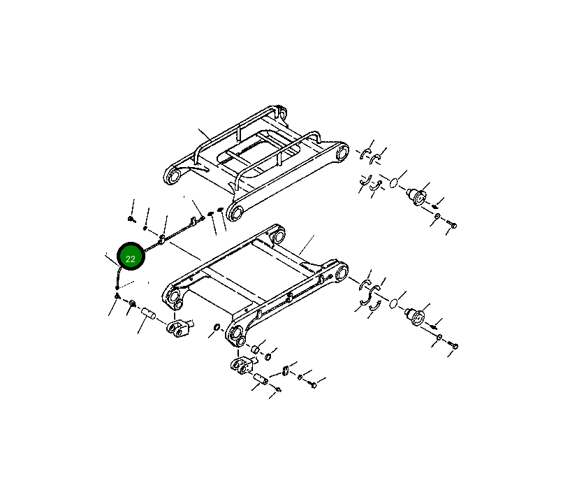 Крышка 20Y-818-K660 Komatsu