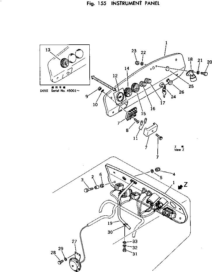 Болт 141-06-32250  Komatsu