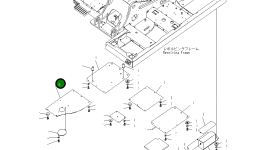 Крышка 206-54-22120 Komatsu