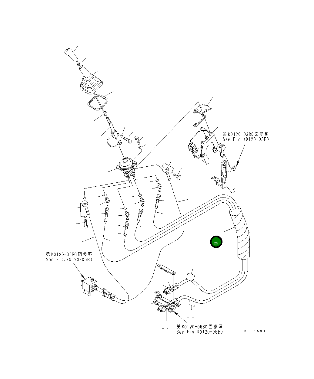 Крышка 22J-62-16570 Komatsu